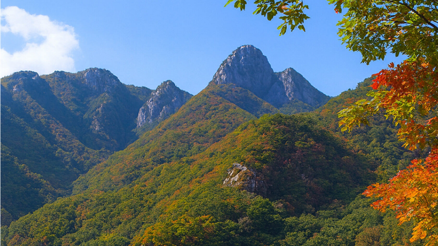 Гора Кувол, КНДР (Северная Корея)