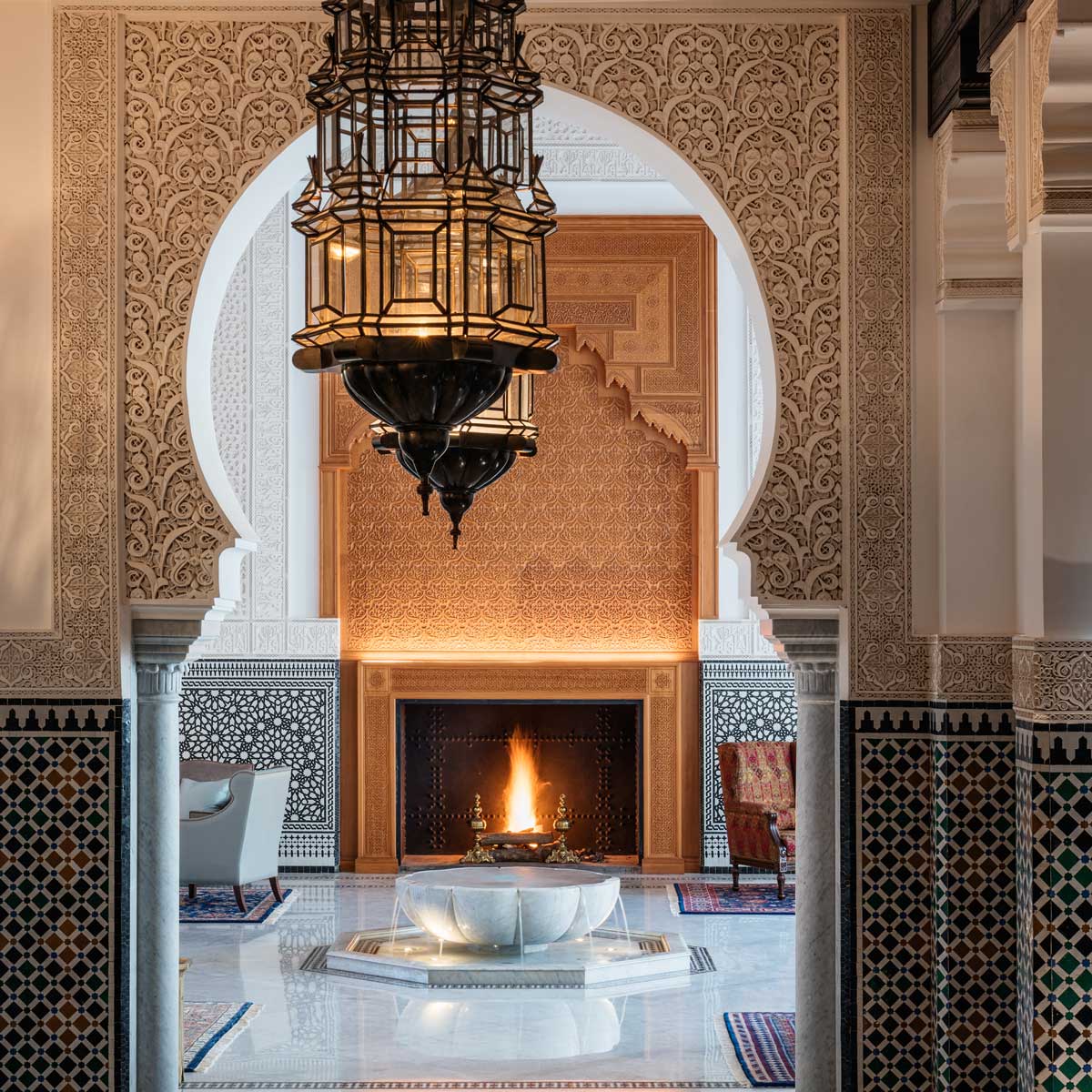 На фото: отель The Oberoi Marrakech в Марракеше, Марокко