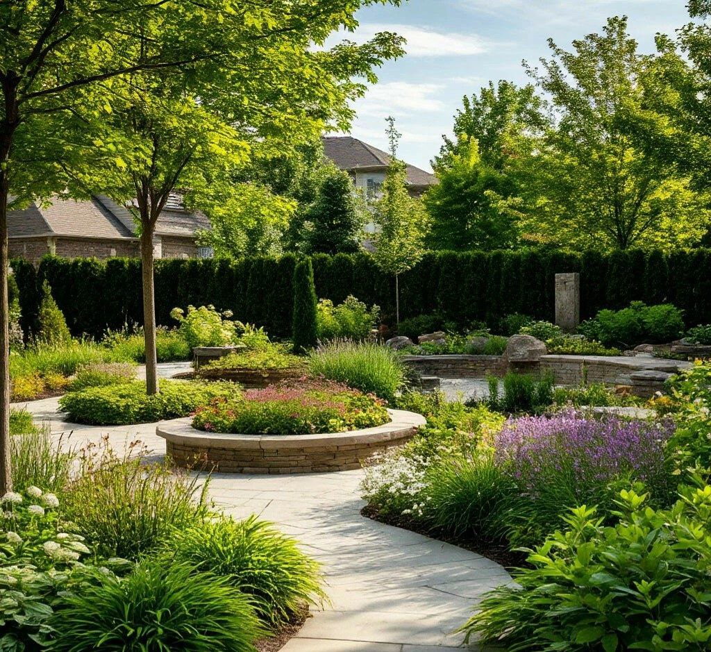 Принципы гармонии: пропорции, золотое сечение и линии взгляда в ландшафтном дизайне