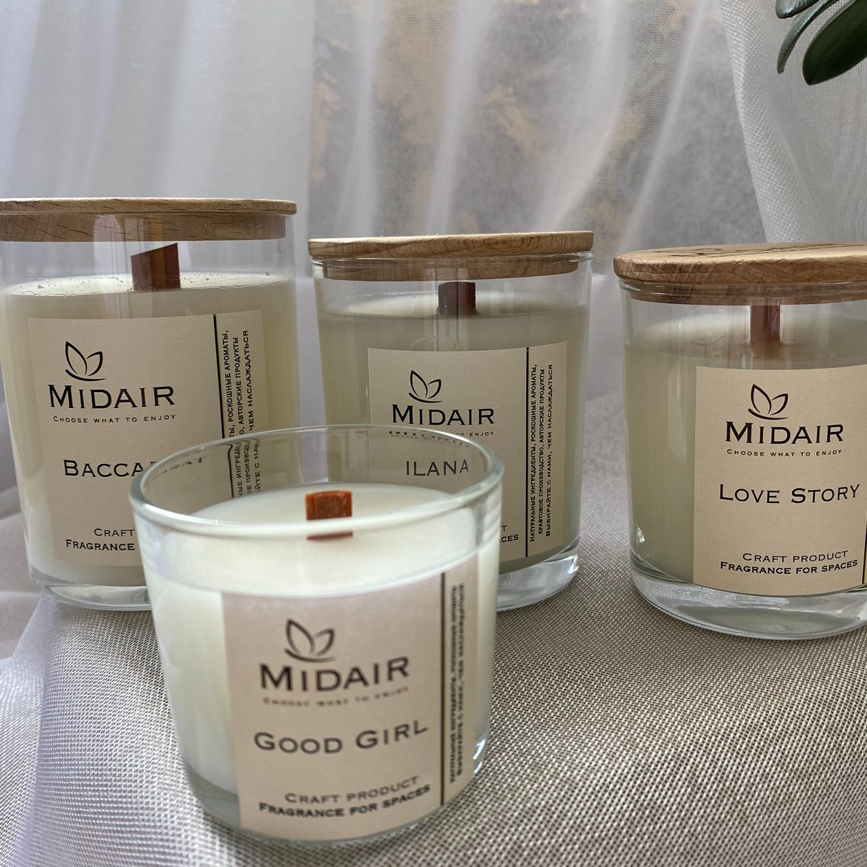 Coconut wax candles Midair