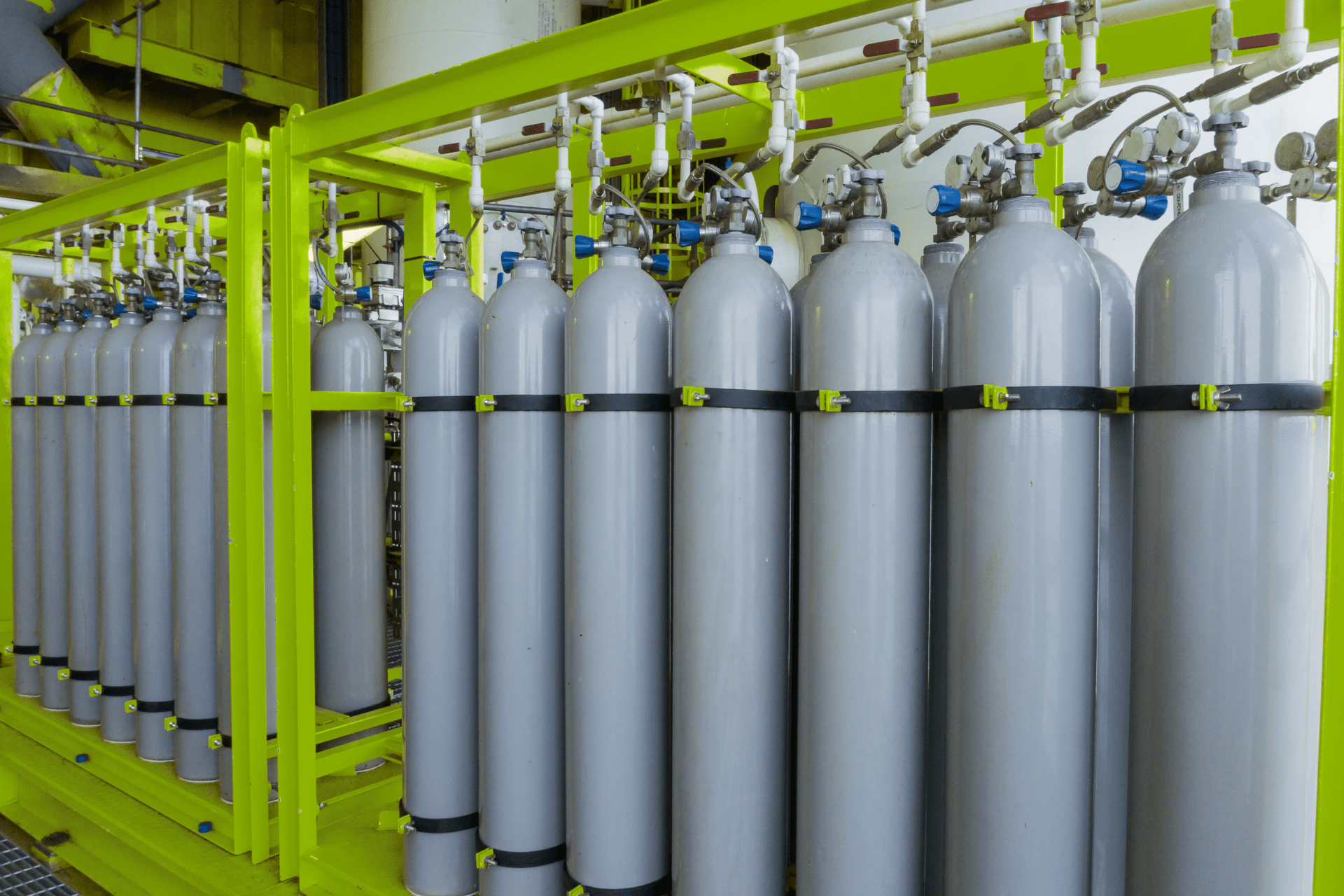 Хранения сосудов. ГОТВ. КРИОГАЗПРОМ. Industrial Water Filtration. Bundle for Gas cylinders.