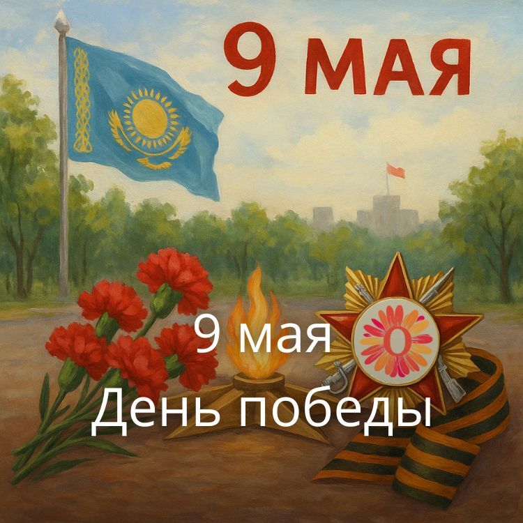 9 мая в Казахстане - День победы
