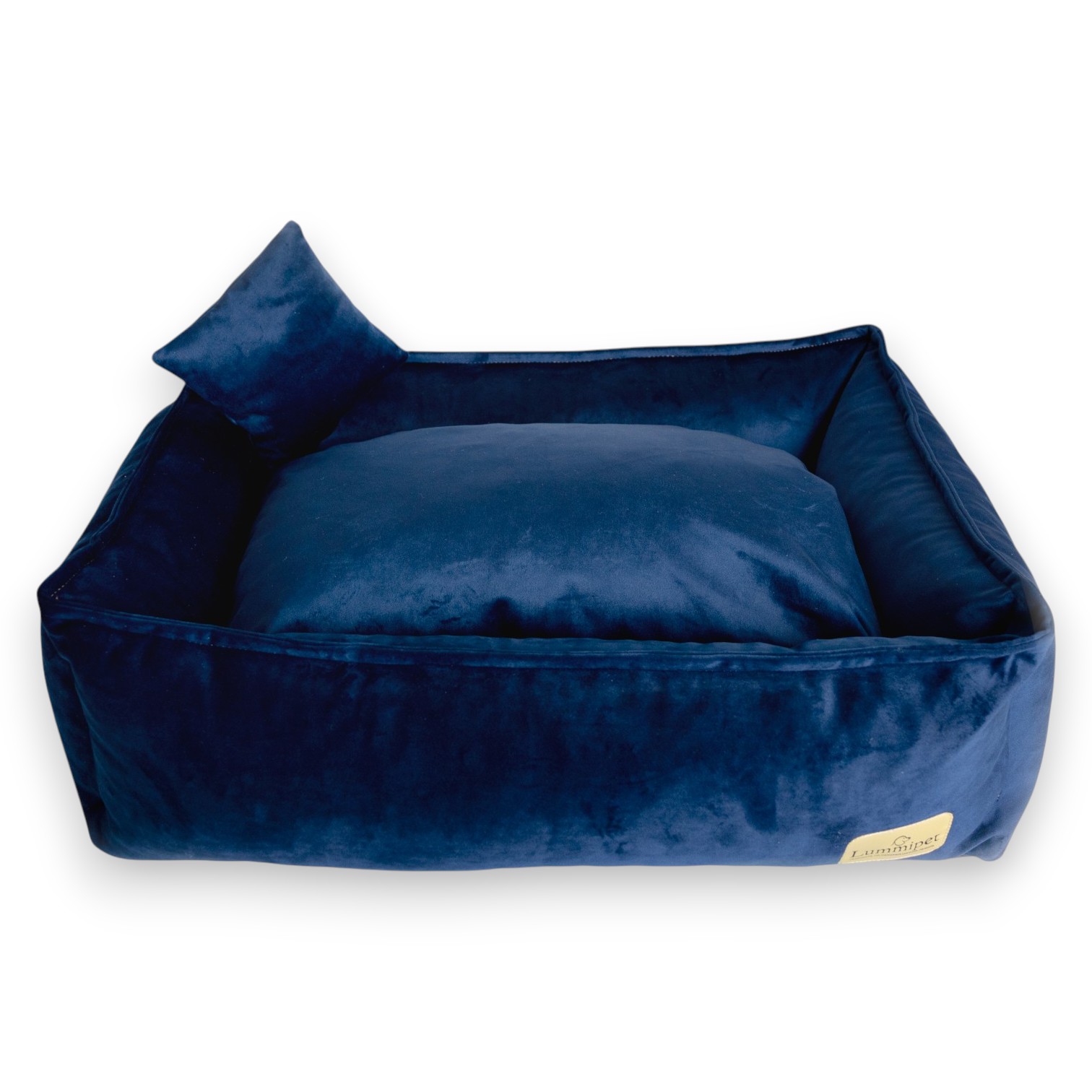 лежанка прямая синяя