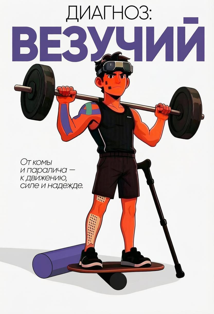 Обложка книги Диагноз Везучий