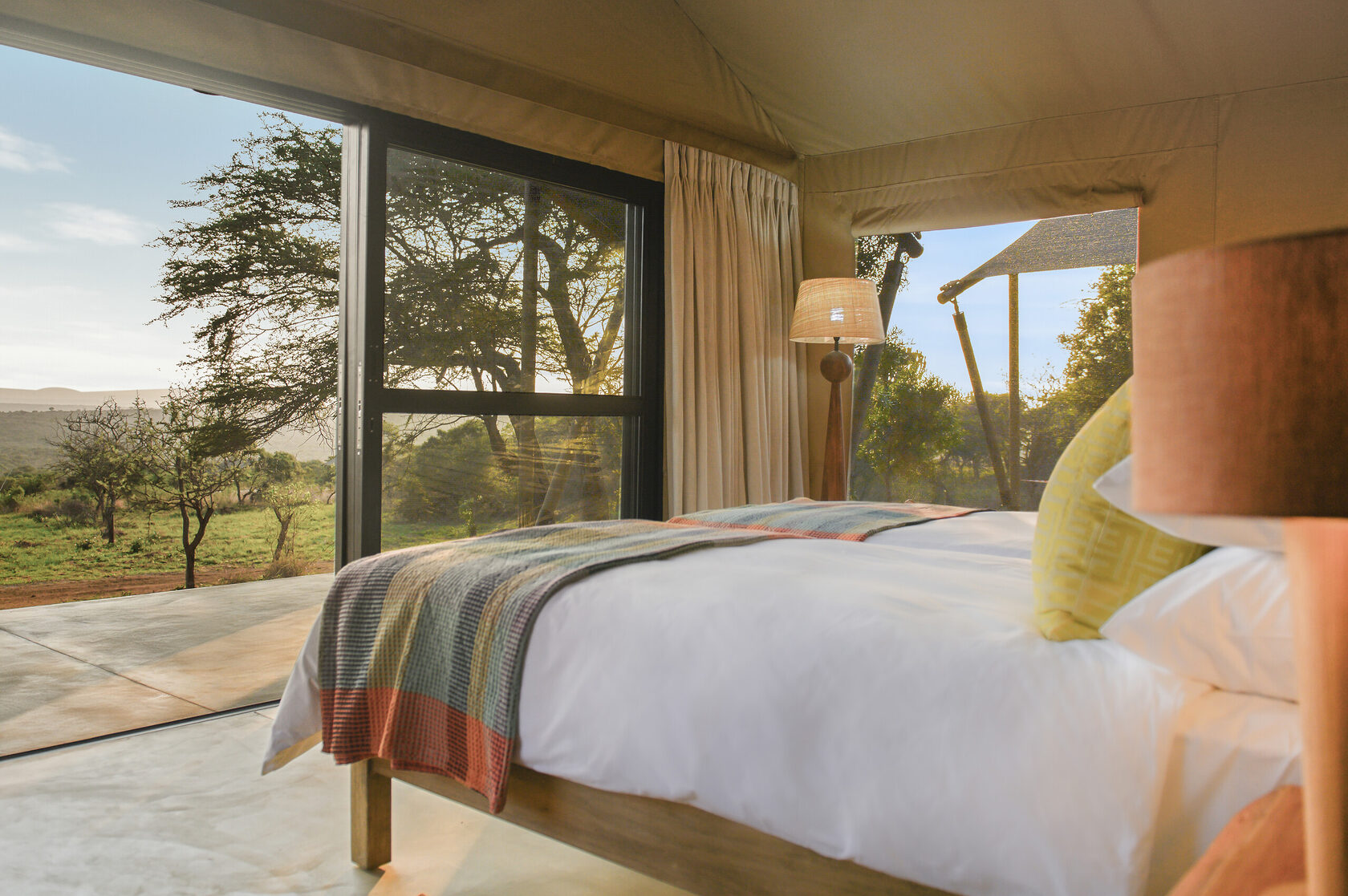Интерьер Deluxe Safari Tent