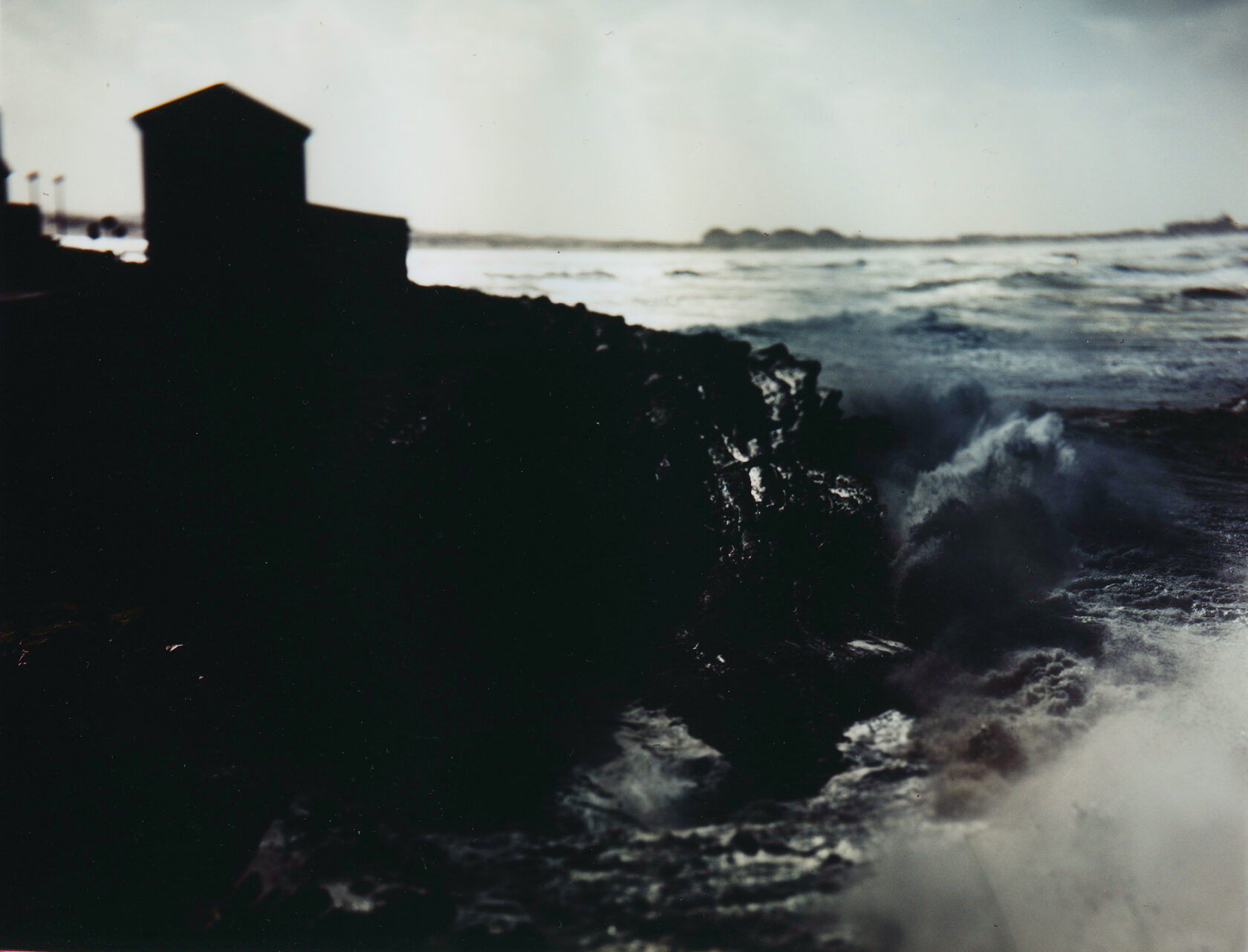 Storm of the cape 2. Lanzarote. Color Negative 4×5 inch.