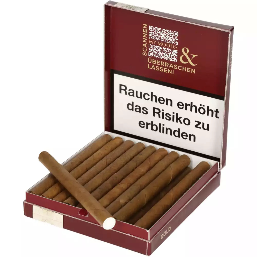 Купить сигариллы Moods Gold Filter 20 в Москве с доставкой по России