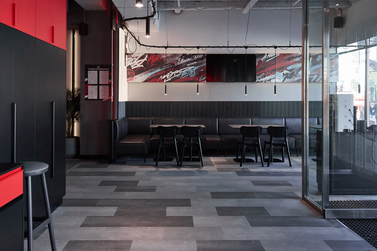 съемка входной группы ресторана 