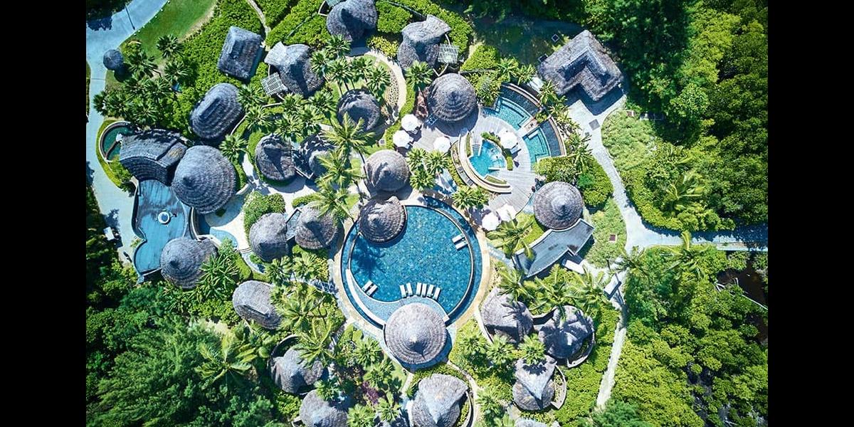 Constance Ephelia Seychelles, вид с воздуха