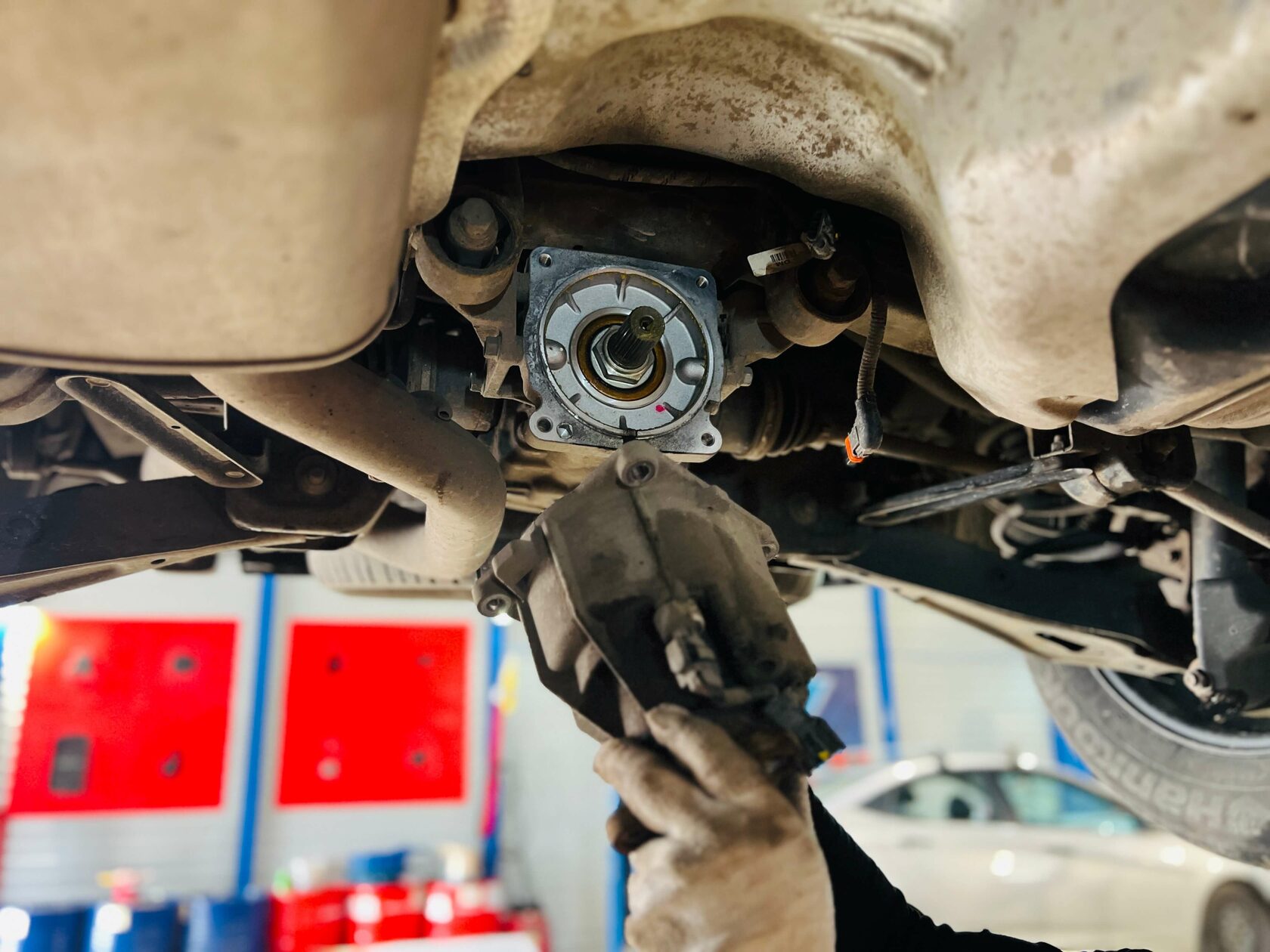 Снятие муфты Santa Fe