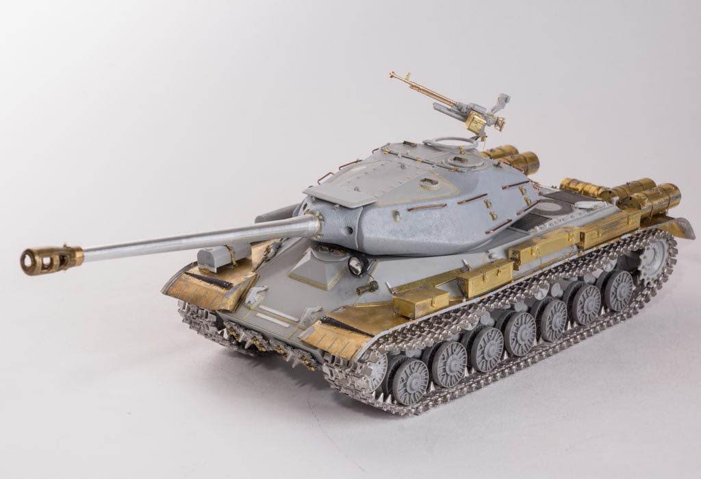 Купить ис 1. Советский танк ИС 4м. Ис4 экранированный. Модель танка ИС 4. Модель танка ИС-4 Trumpeter.
