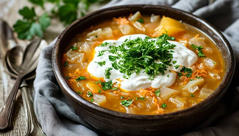 щи из квашеной капусты