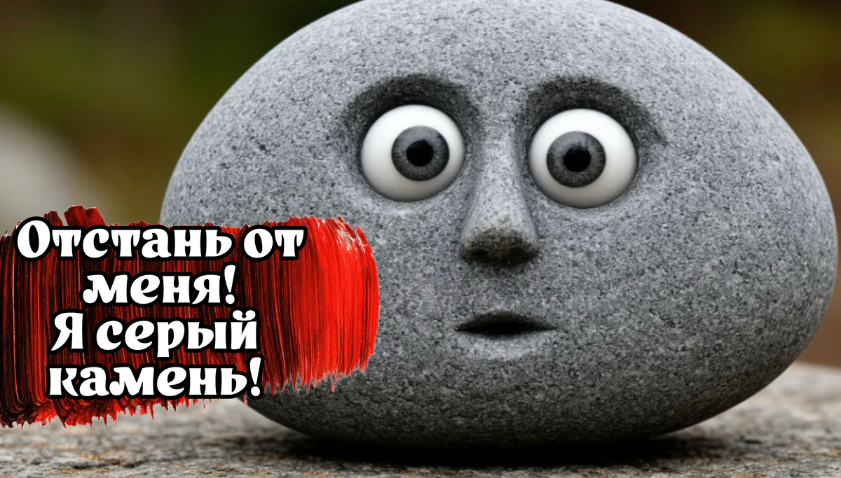 Серый камень против нарцисса