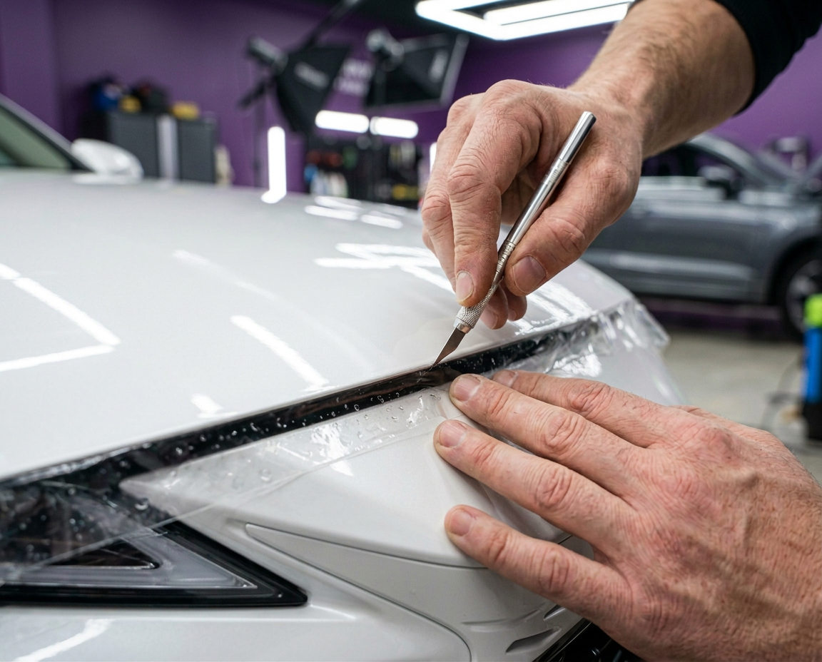 Нанесение керамического покрытия на Audi