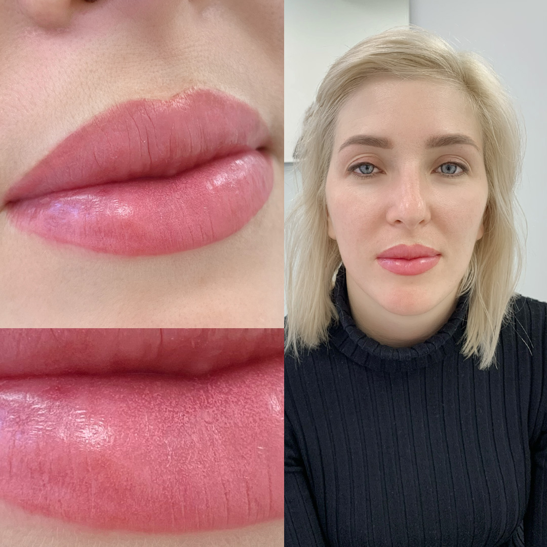 Татуаж губ в технике плотного заполнения ❤️ KRAMER PMU STUDIO