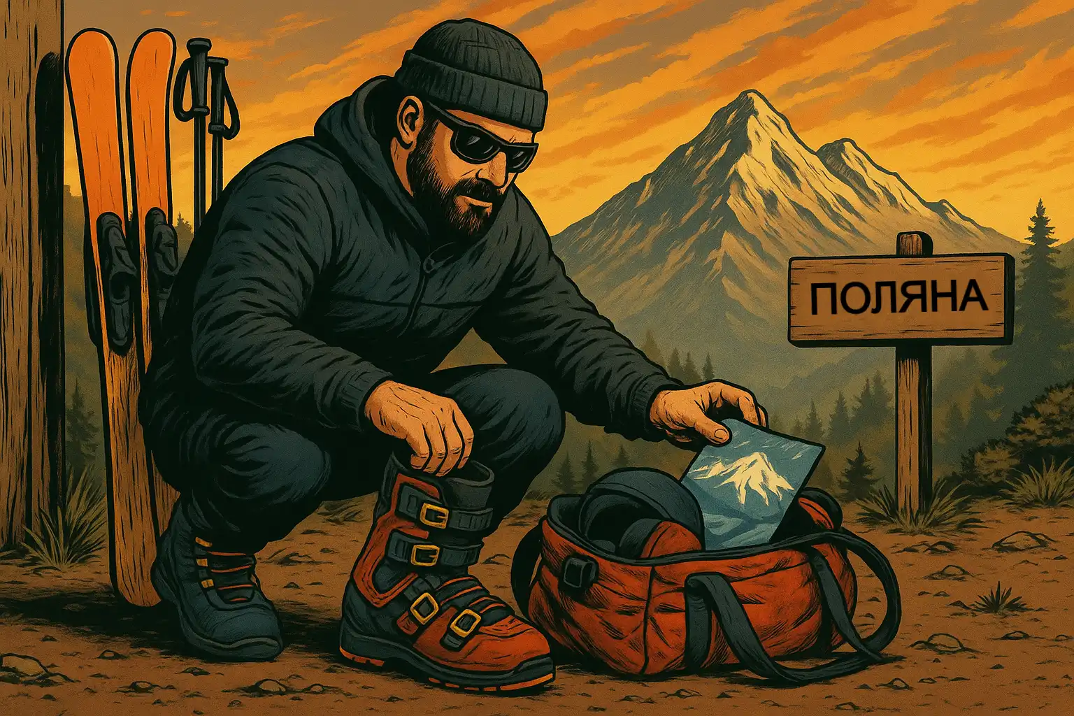 Карта прокатов Роза Хутор