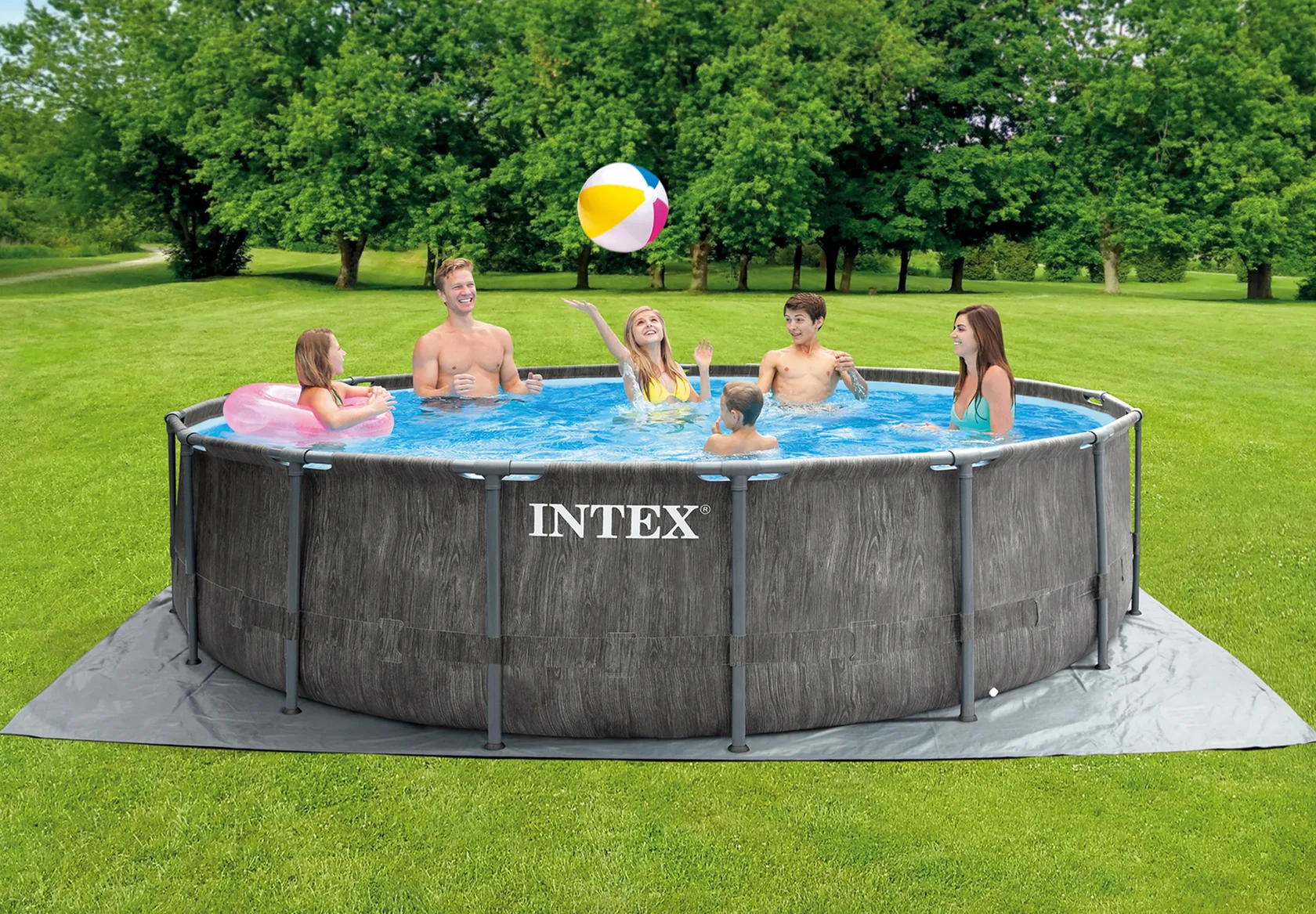 Круглые бассейны Intex