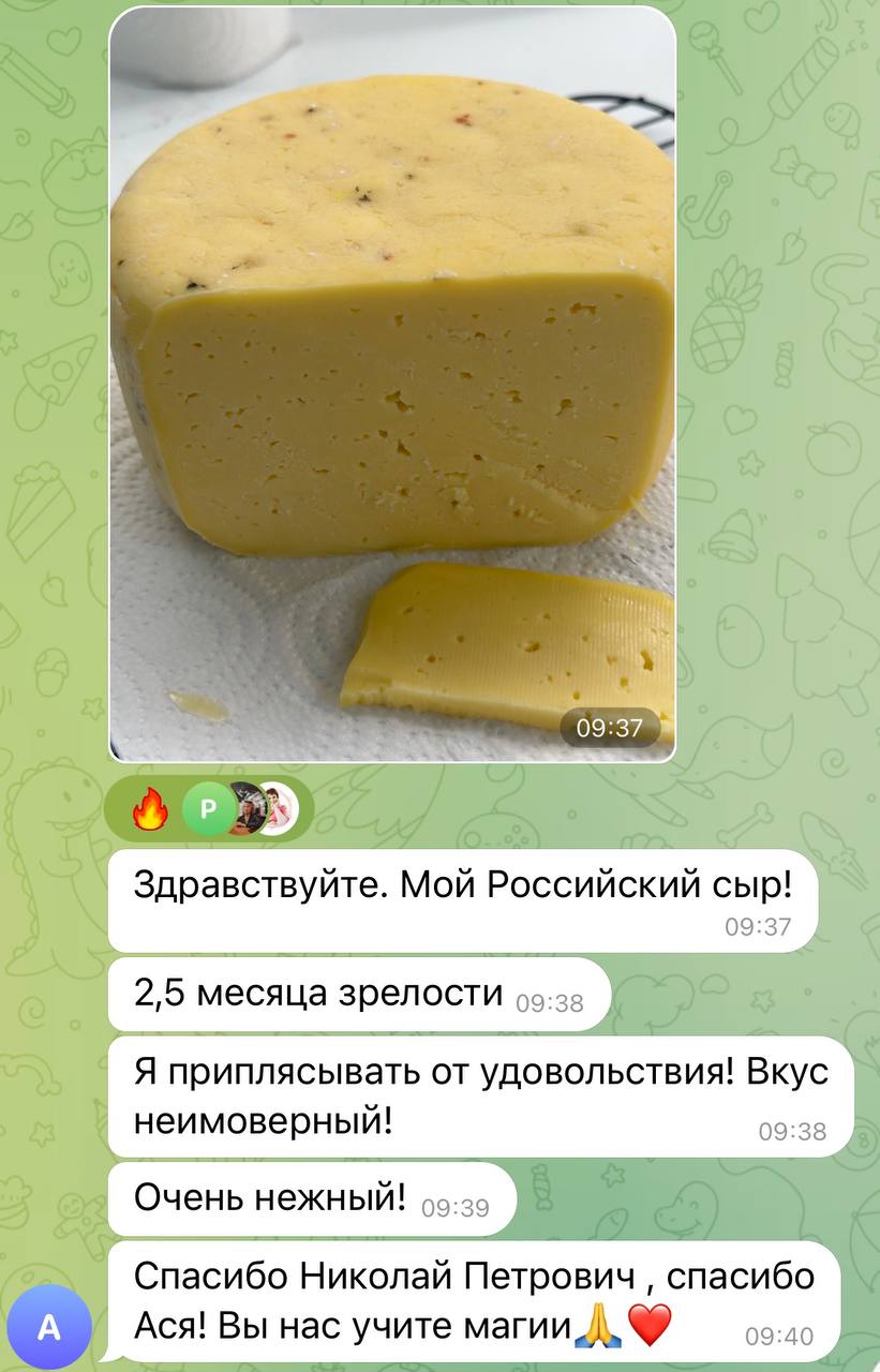 Мои лучшие сыры - оплаченная страница