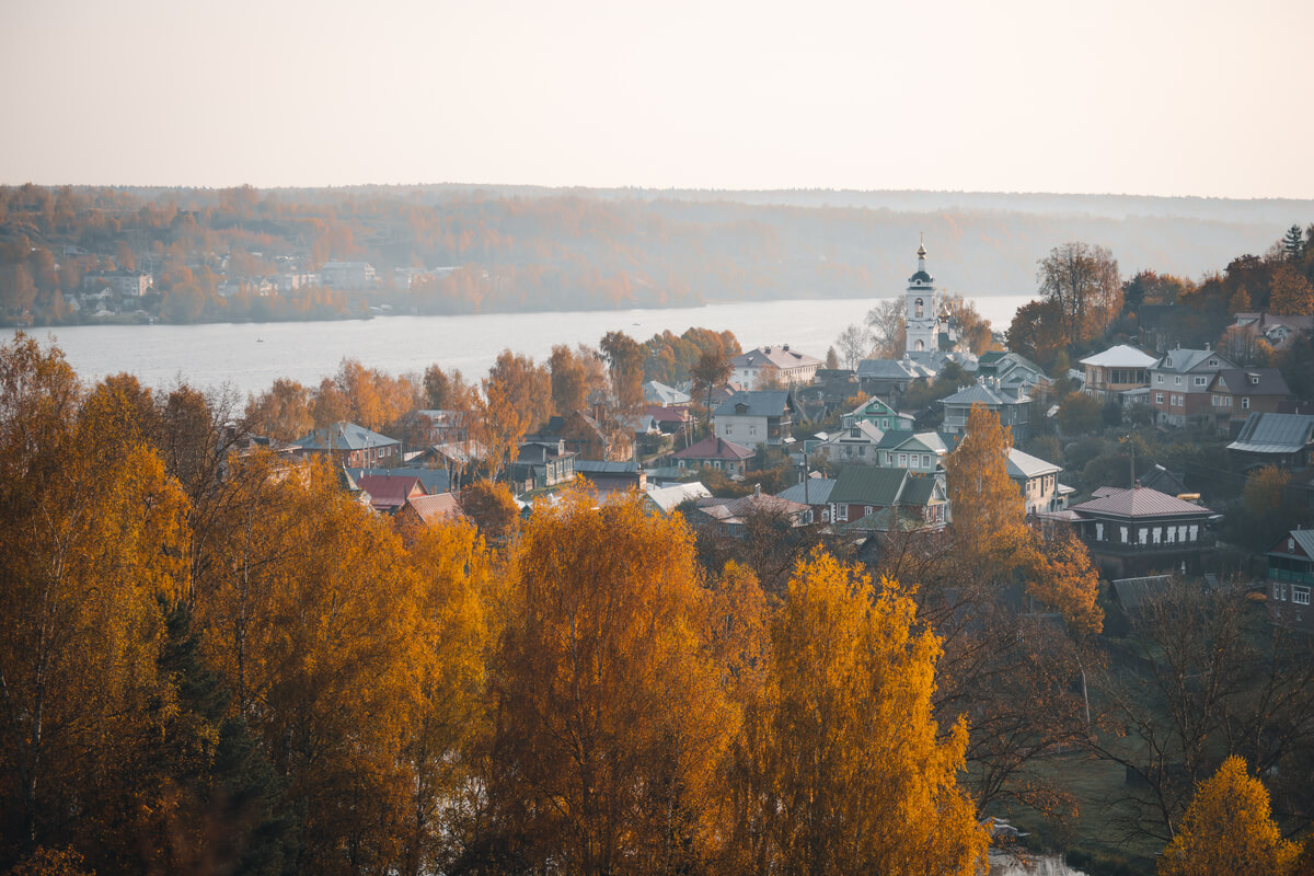 Левитановский Плёс, художественный Палех