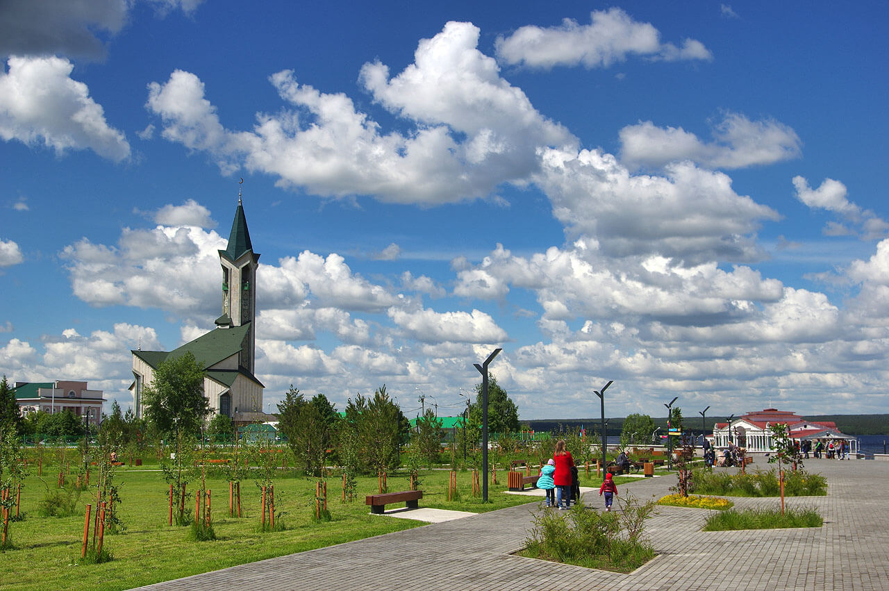 Площади и набережные Набережных Челнов