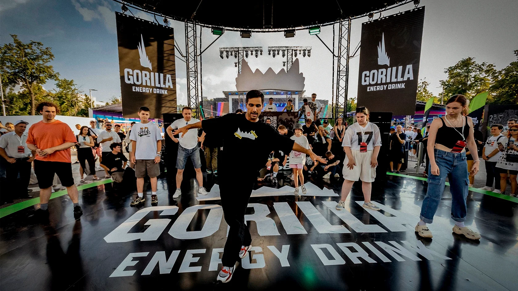 Gorilla Energy / VK Fest: детали бренд-зоны.