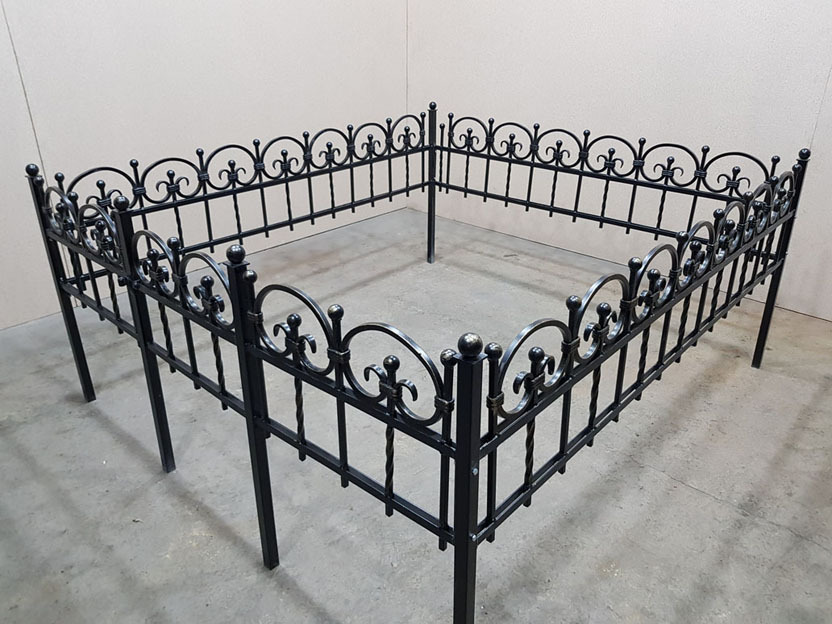 оградка кованая