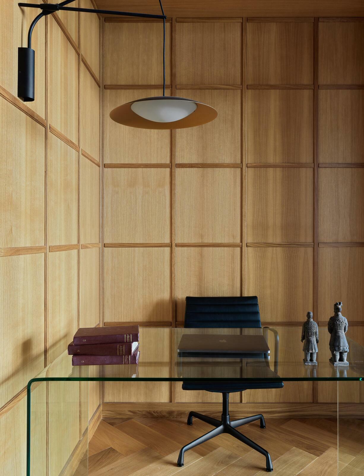 Кабинет в квартире в ЖК Дирижабль по проекту дизайнера интерьера Екатерины Фёдоровой