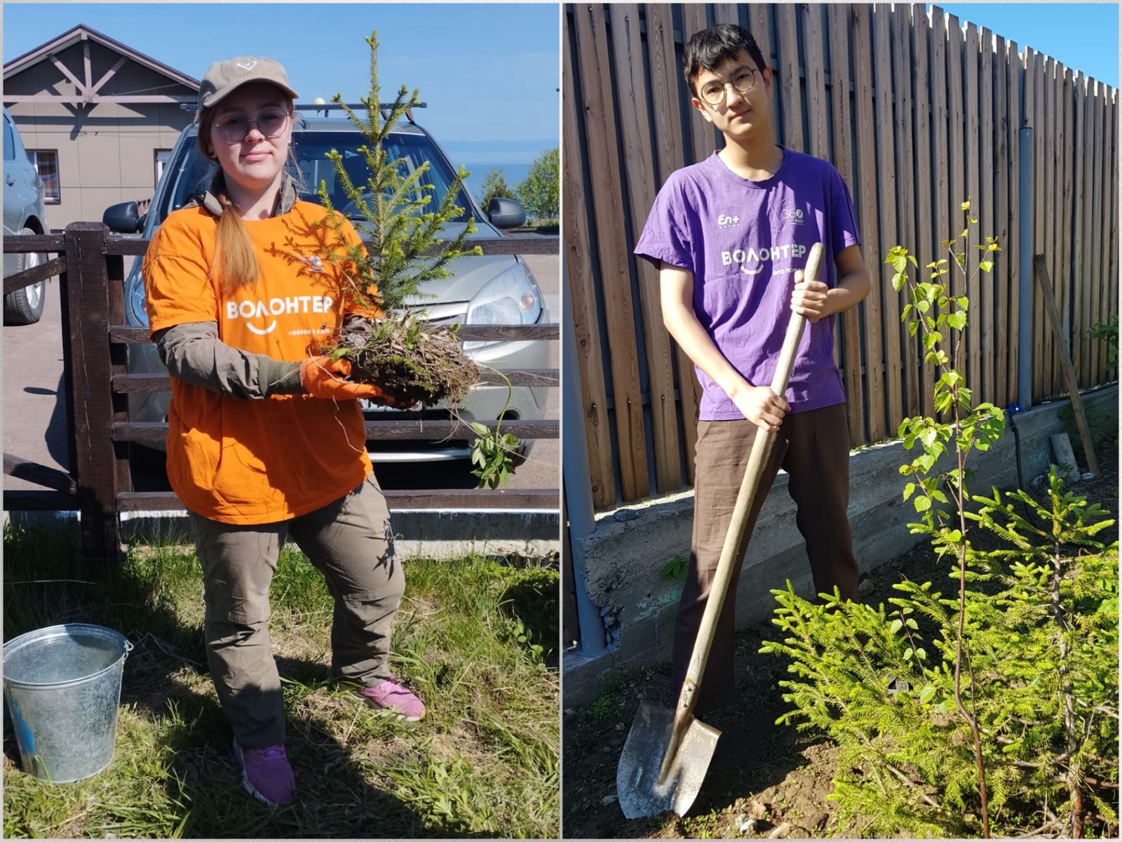 Волонтеры Байкальского заповедника 