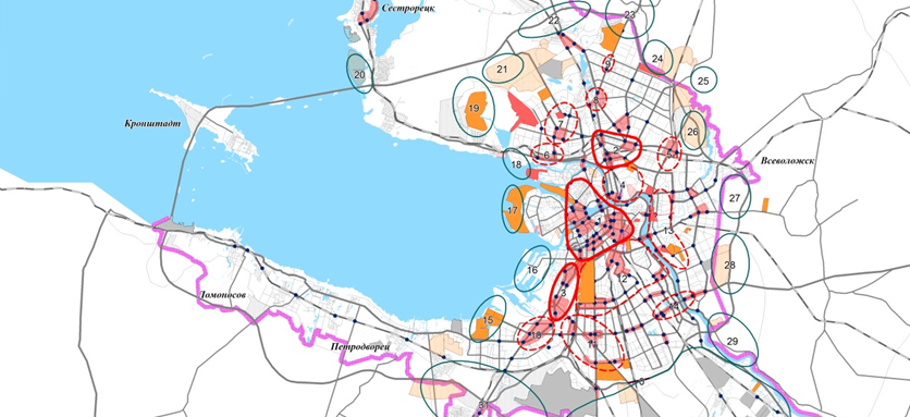 Транспортные планы спб