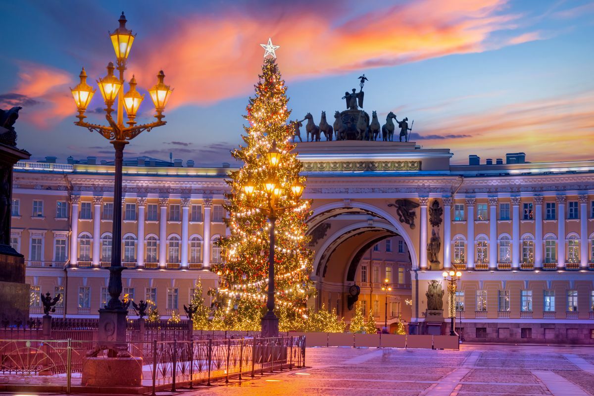 Праздник Рождества в Санкт-Петербурге. Автобусный тур. Туроператор 