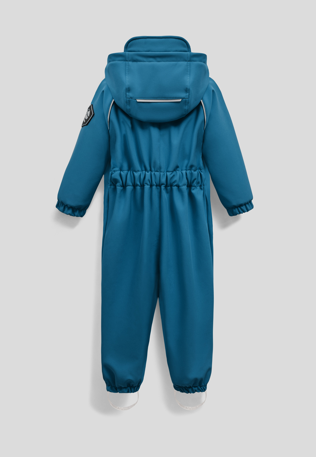 синий комбинезон в полный рост съемка