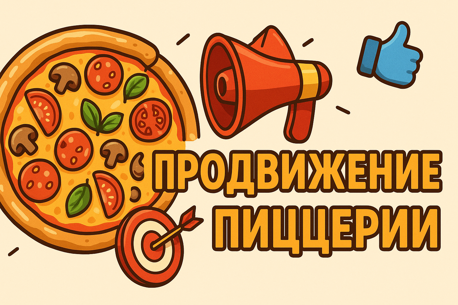 Реклама и продвижение пиццерии