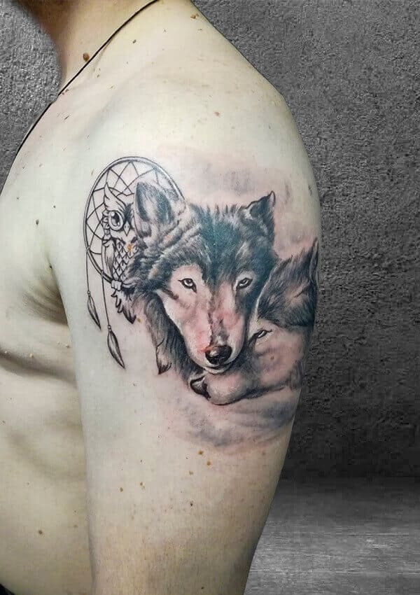 тату волки, татуировка Пермь