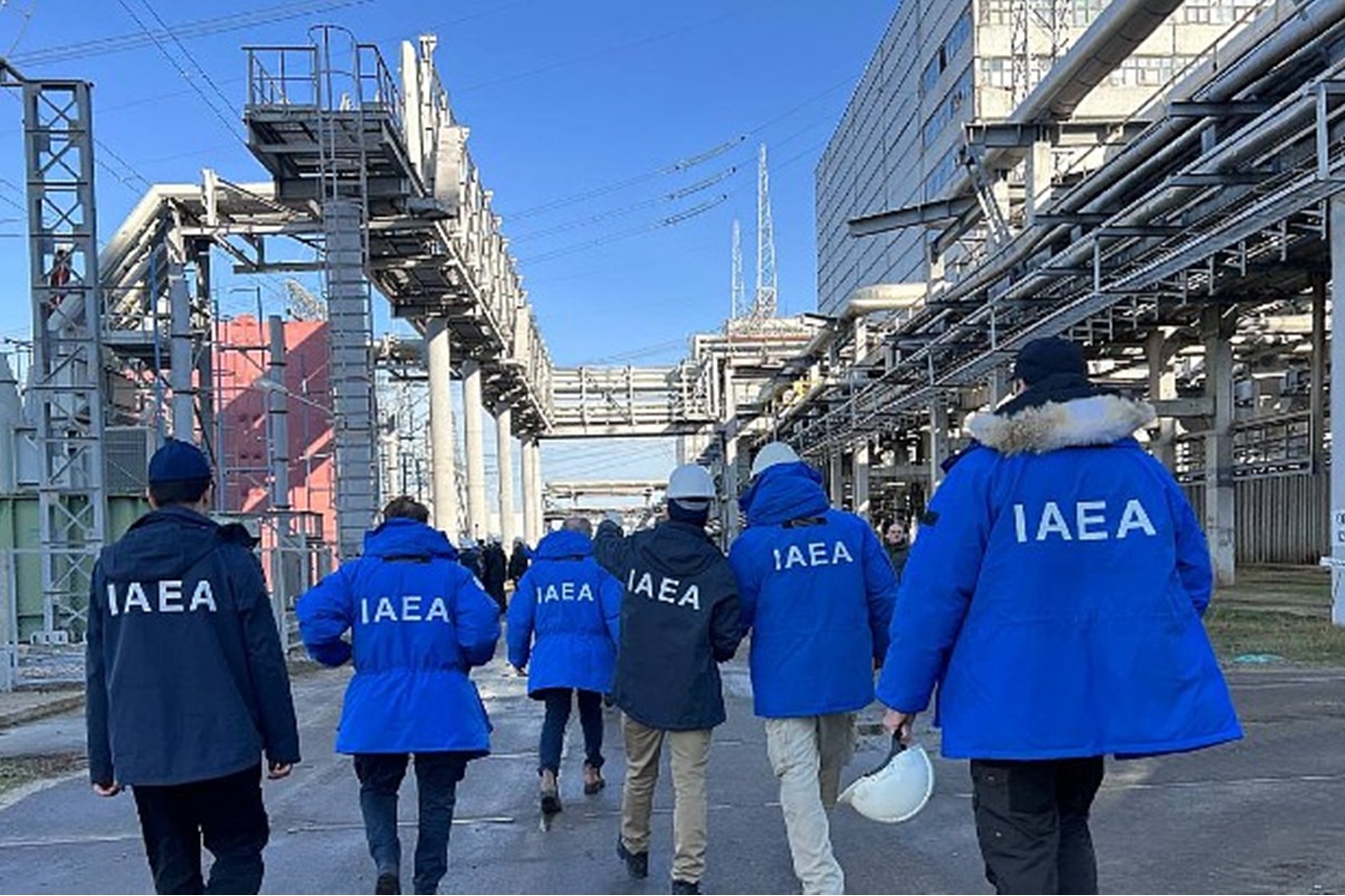 Запорожская АЭС энергоблоки Энергодар удар дрона по машинному залу блока №6