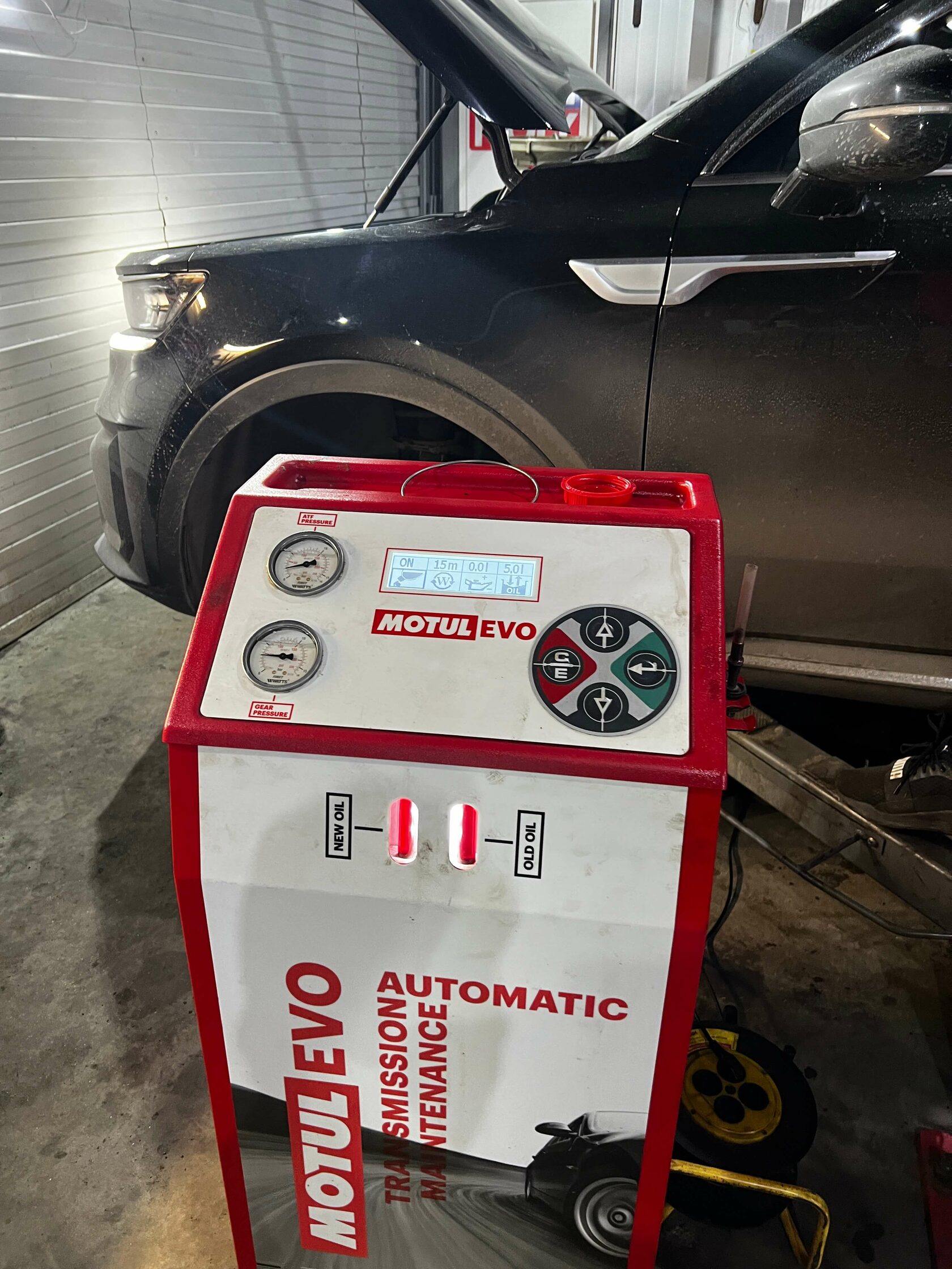 Чистое масло в АКПП Kia