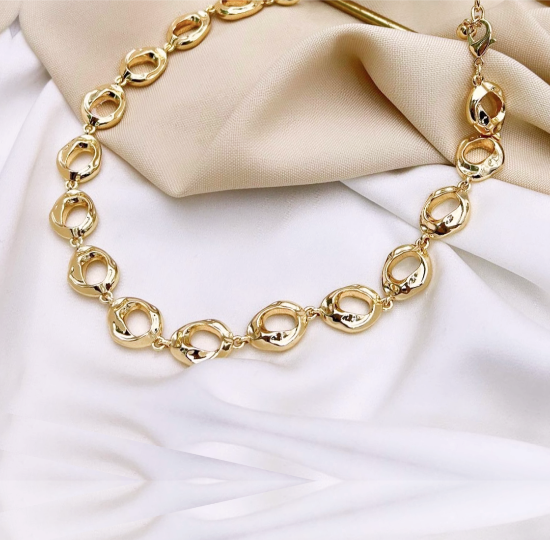 колье-чокер цепь