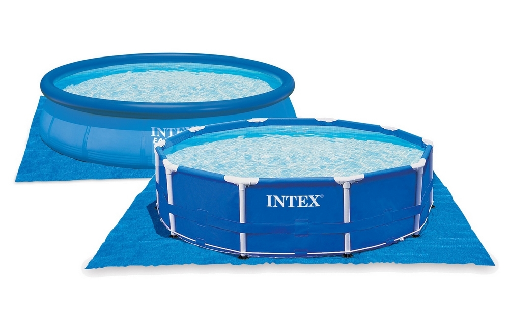 Подстилка под бассейн 472х472 см для бассейнов Intex