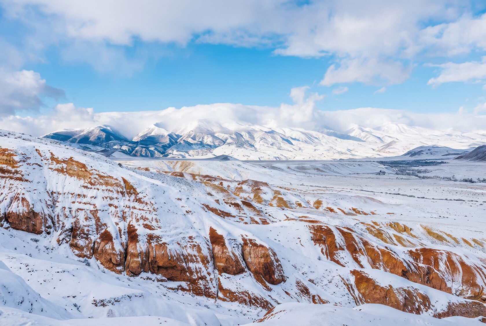 путешествие зимой на Марс