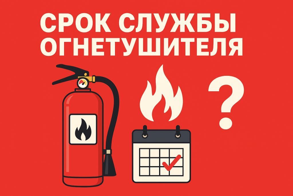Срок службы огнетушителя