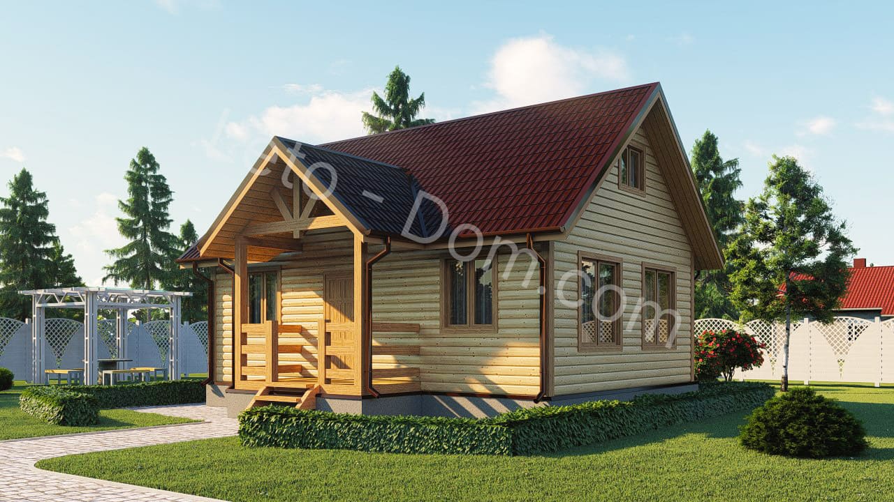 дом из бруса