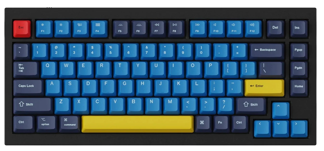 Keychron Dye-Sub PBT Full Set, Dye-Sub кейкапы для механической