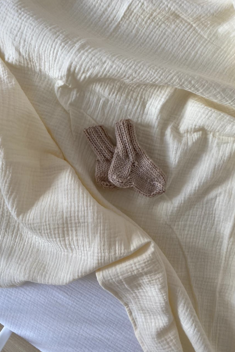 Вязаные носочки