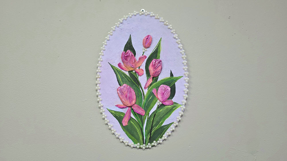 Весенние тюльпаны - детский мастер-класс