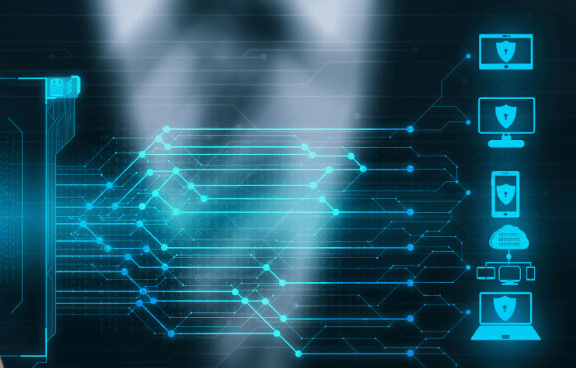 Монитор с электронными схемами защиты