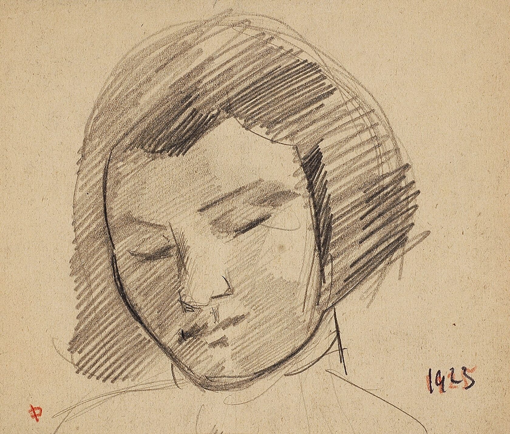 Женский портрет. 1925 (1923?) 