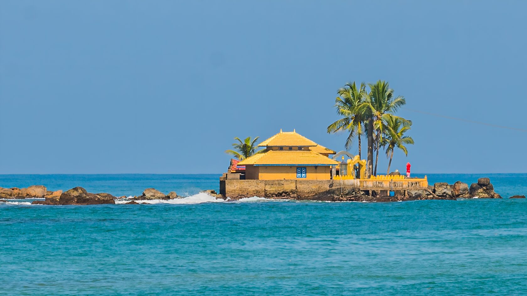 Храм Синигама Вихара. Шри-Ланка