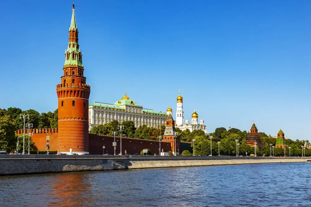 Москва, вид на Кремль