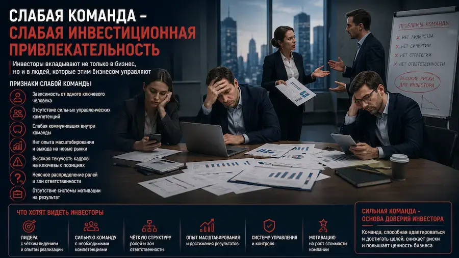 Слабая команда