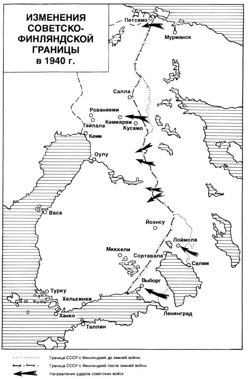 Границы финляндии до 1939