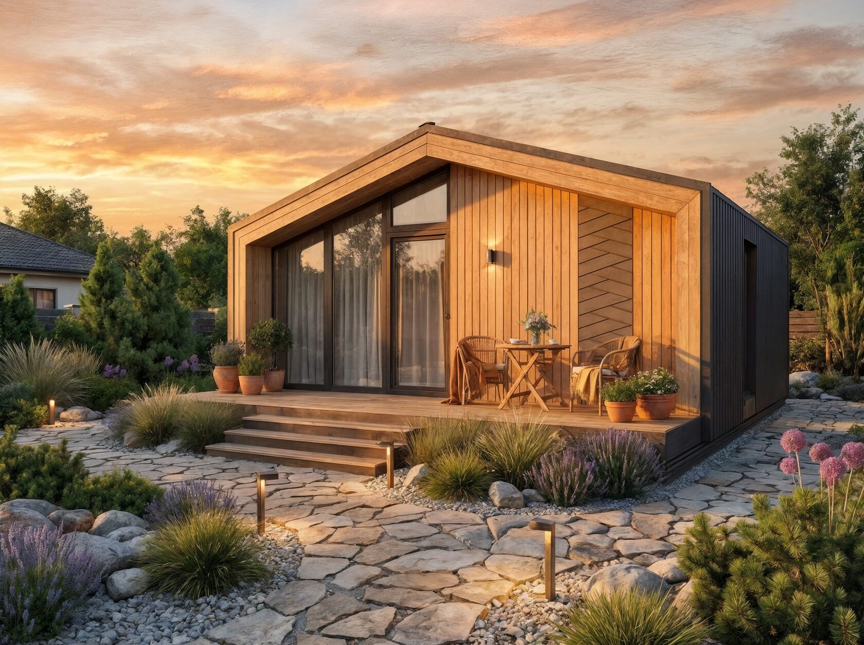 UNO 54 вид терраса спереди